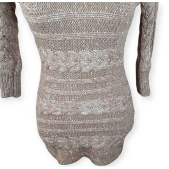 INC BEIGE SWEATER TUNIC/DRESS SZ.XS EUC. - Picture 4 of 8